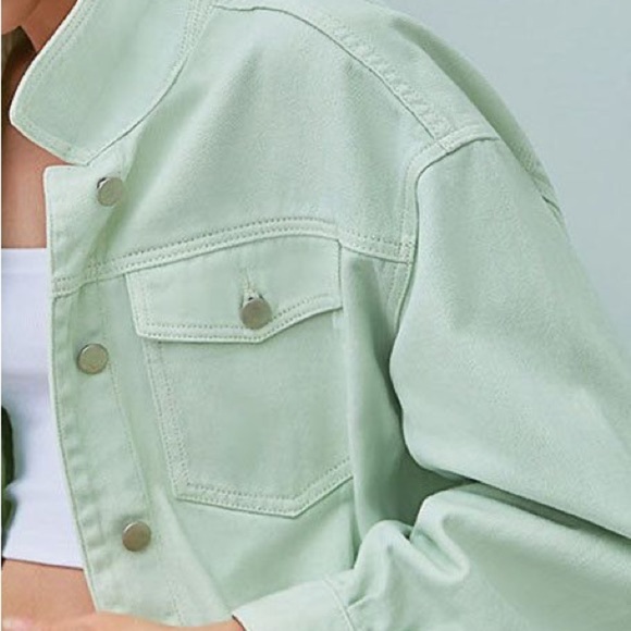 NWT Good American | Good 90s Denim Jacket | oversized fit Women’s Sz XL 14-16 - Picture 9 of 11